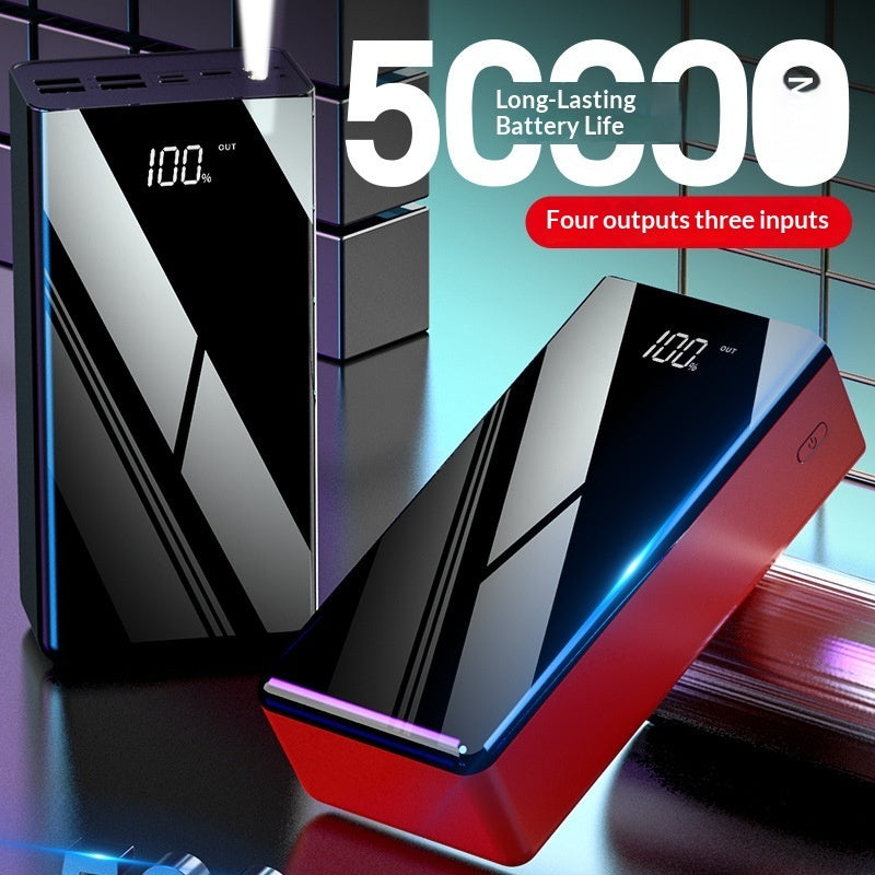 High-capacity Power Bank With 50000 MAh
