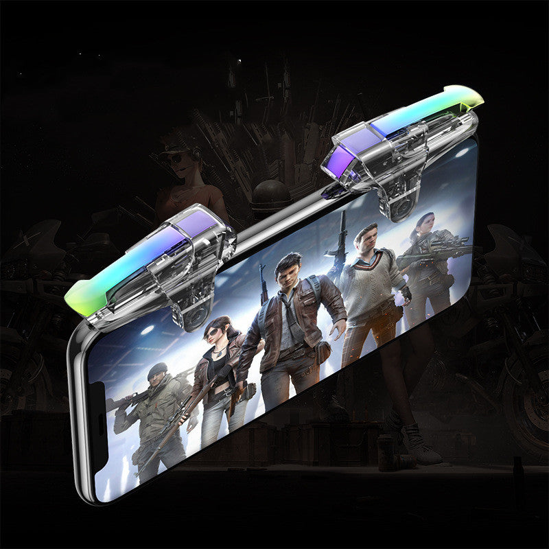 Yoteen Metal Trigger For Shooting Game L1 R1 Aim Fire Button Mobile Phone Joystick Controller