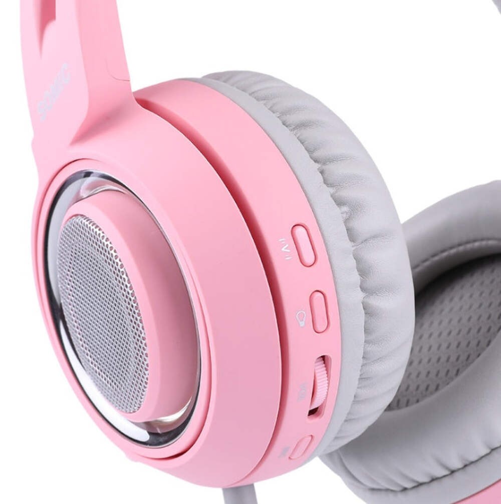 G951 Gaming Headset USB 7.1 Virtual Surround Sound Headsets LED Cat Ear Headphon