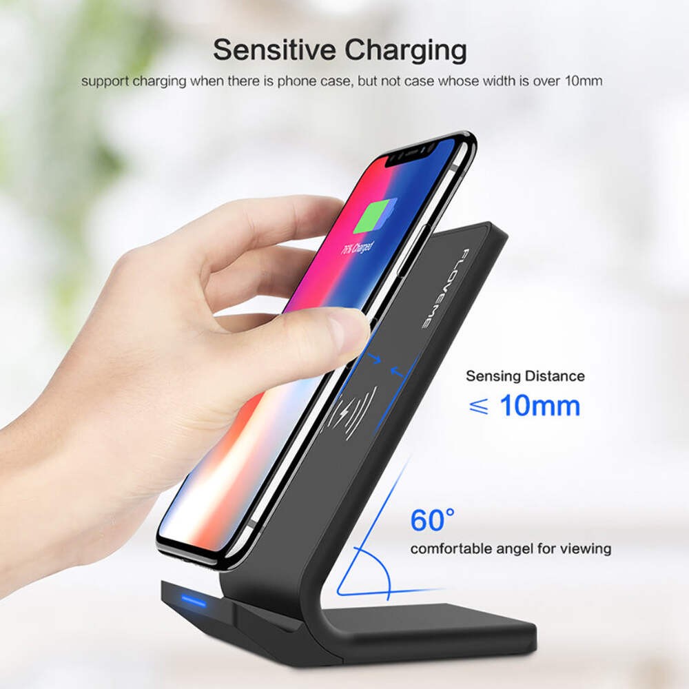 Compatible with Apple , Universal Qi Fast Wireless Charger Charging Board Mobile