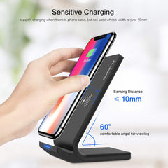 Compatible with Apple , Universal Qi Fast Wireless Charger Charging Board Mobile