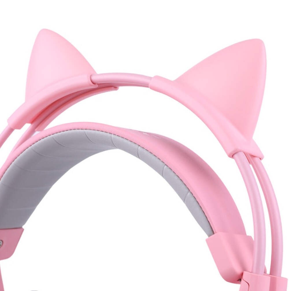 G951 Gaming Headset USB 7.1 Virtual Surround Sound Headsets LED Cat Ear Headphon