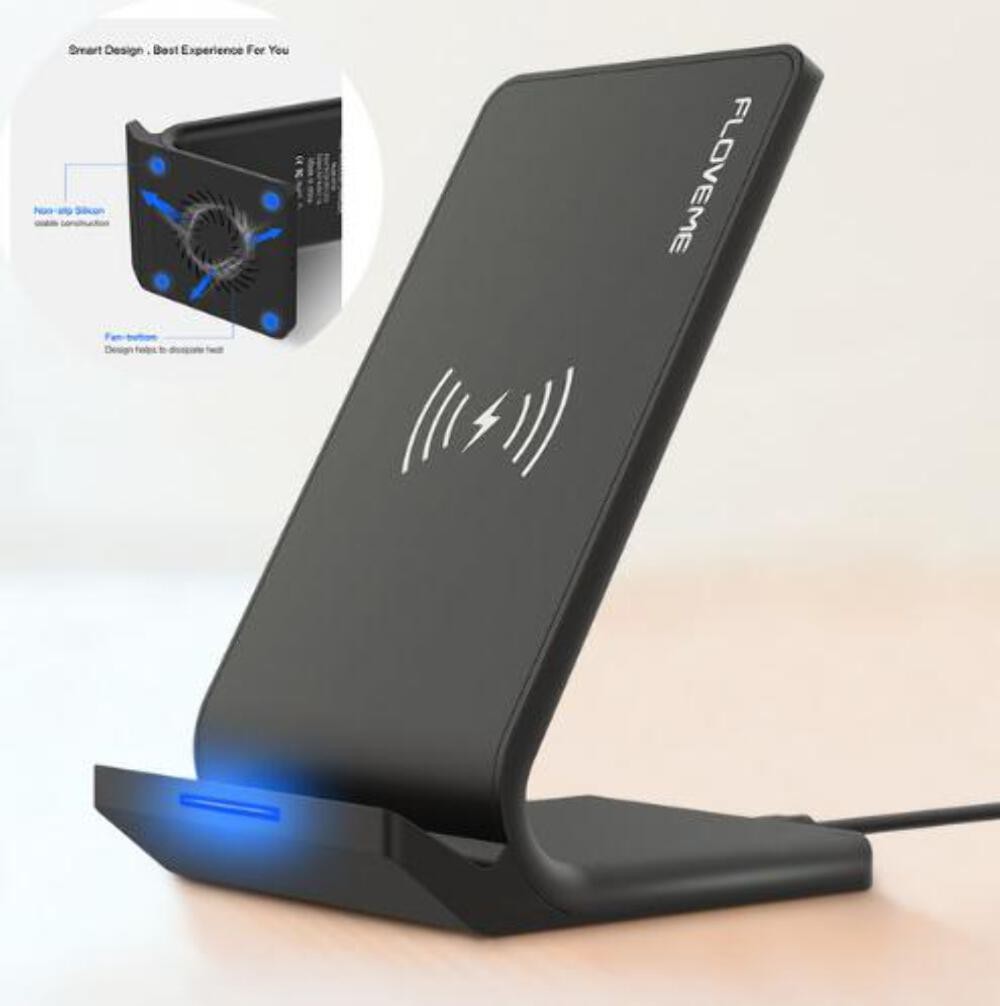 Compatible with Apple , Universal Qi Fast Wireless Charger Charging Board Mobile