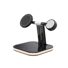 Compatible with Apple, 3 In 1 Magnetic Wireless Charger 15W Fast Charging Statio