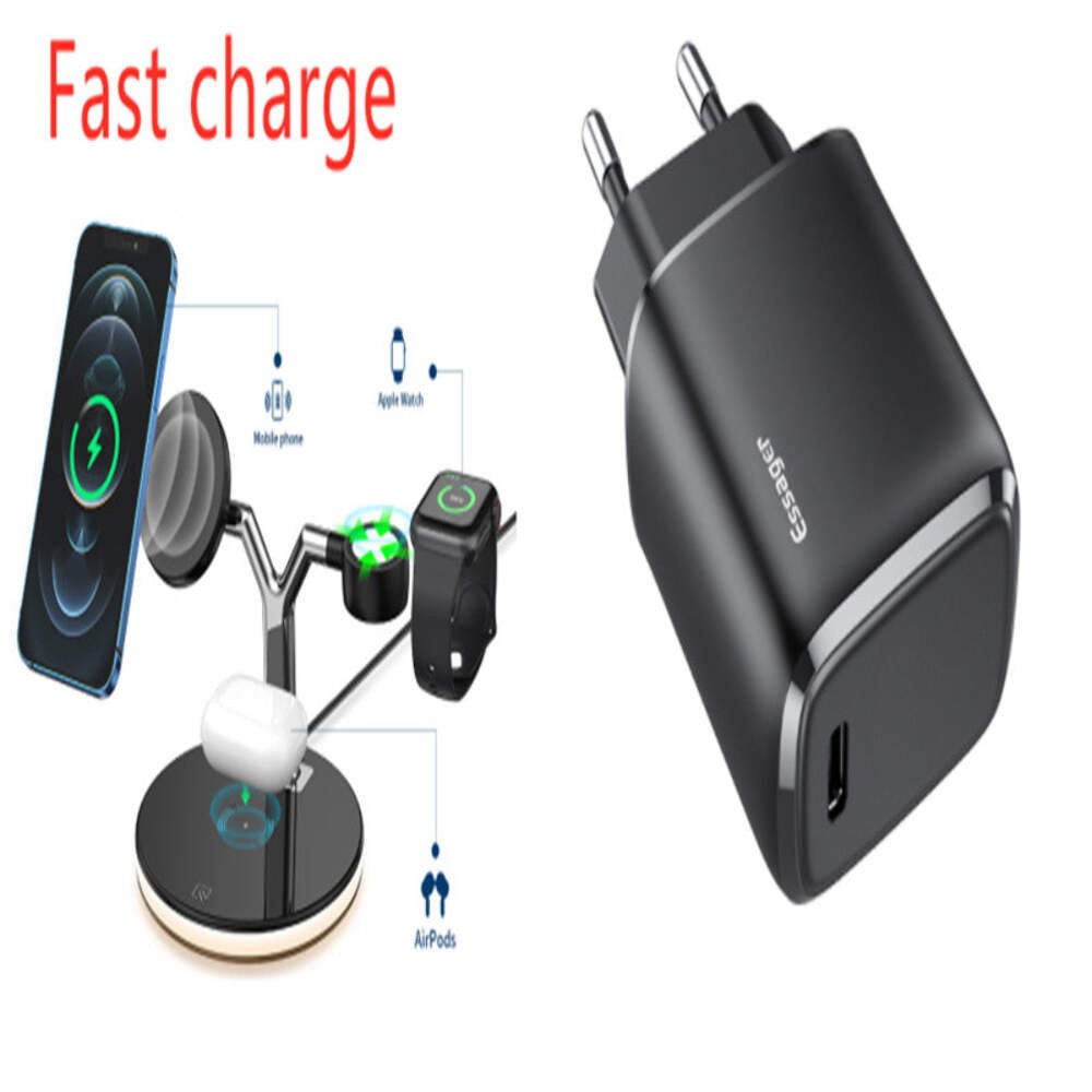 Compatible with Apple, 3 In 1 Magnetic Wireless Charger 15W Fast Charging Statio