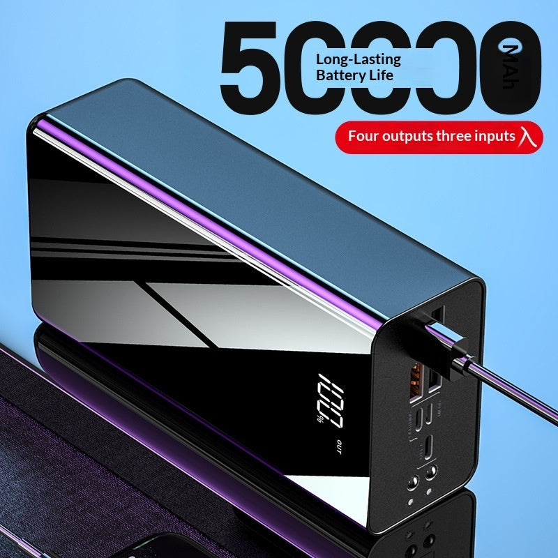 High-capacity Power Bank With 50000 MAh